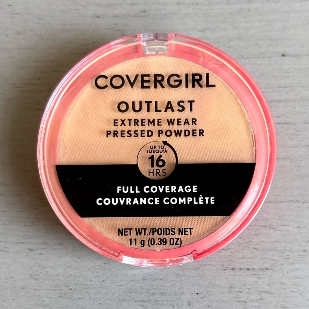 Covergirl Outlast Extreme Wear Pressed Powder ~862 NATURAL TAN~ NEW & SEALED